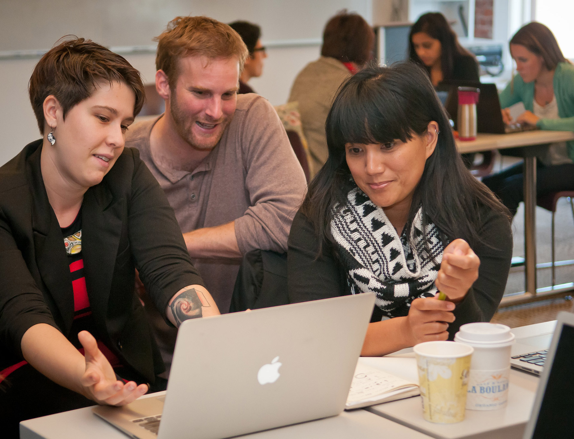Students in class residency