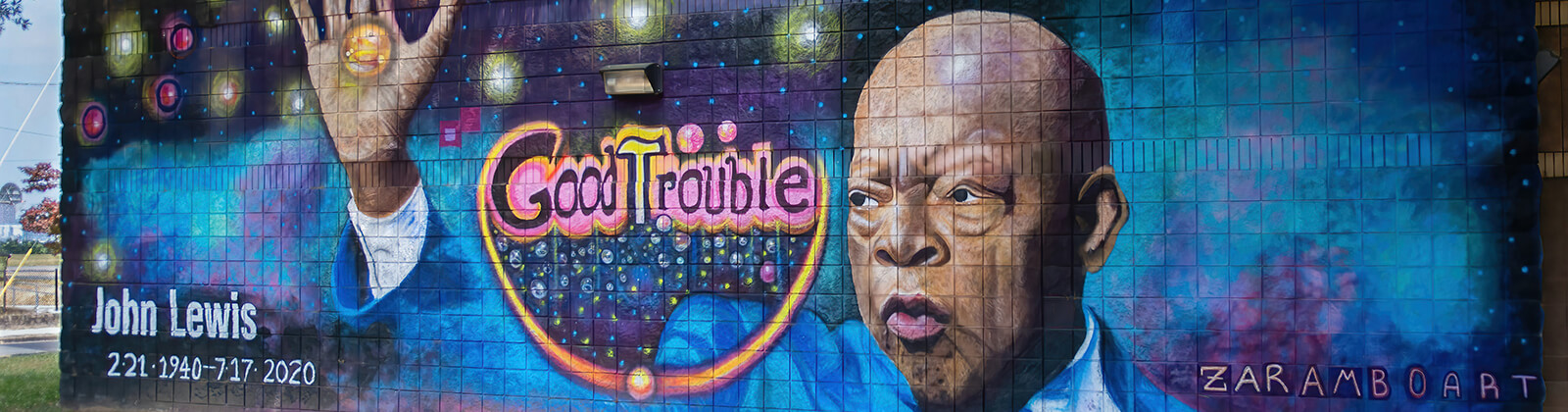 John Lewis mural