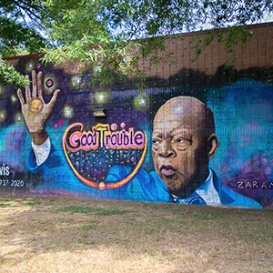 John Lewis mural