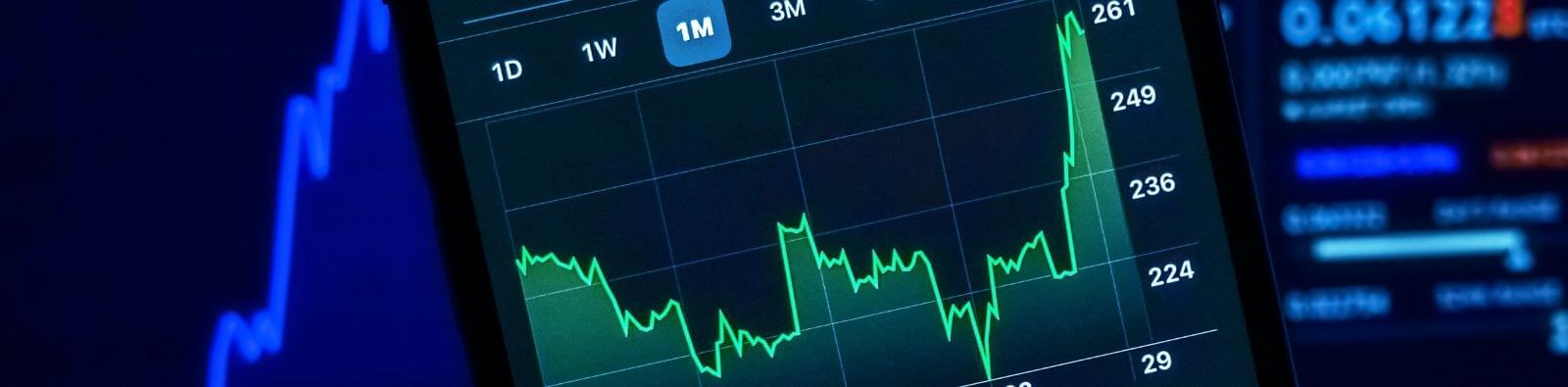 stock trading graphs